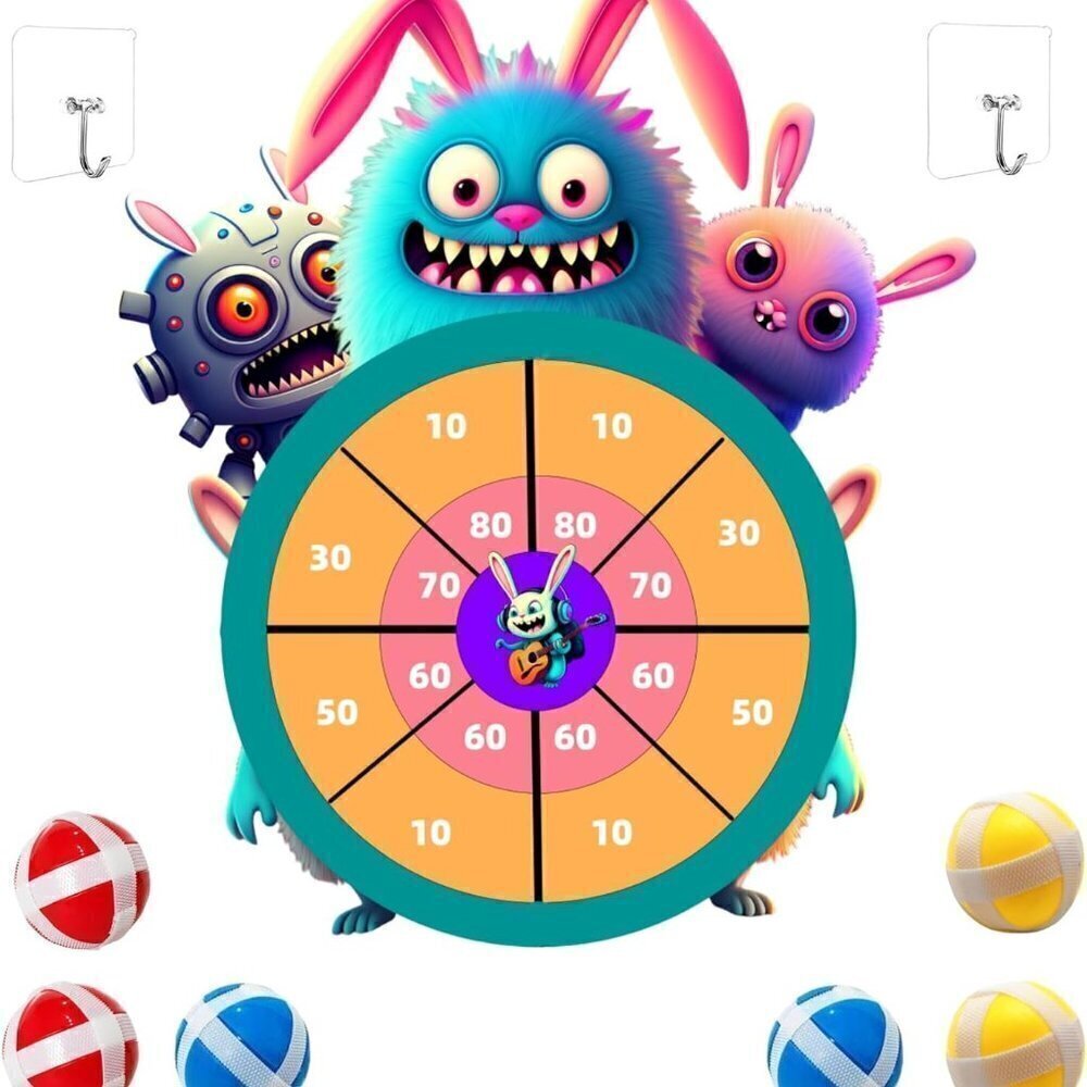 Velcro Dart Board - FUN for the whole family! BRAND NEW